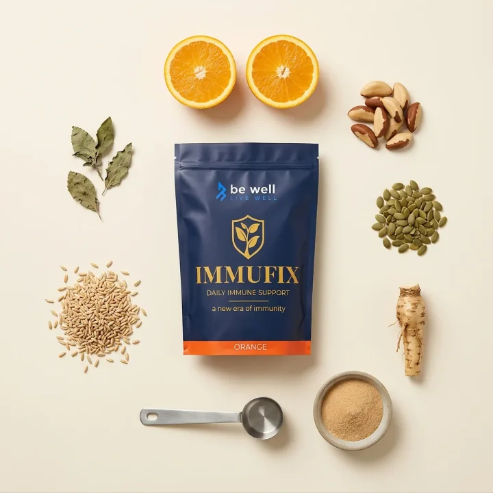 Immufix Orange with its nutrient sources